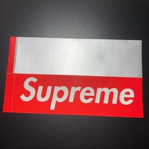 Supreme Limited Edition Scratch Off Sticker